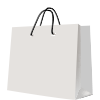 Shopper Eleganti Plastificate - piccole quantità taglia 42x14x35+5
